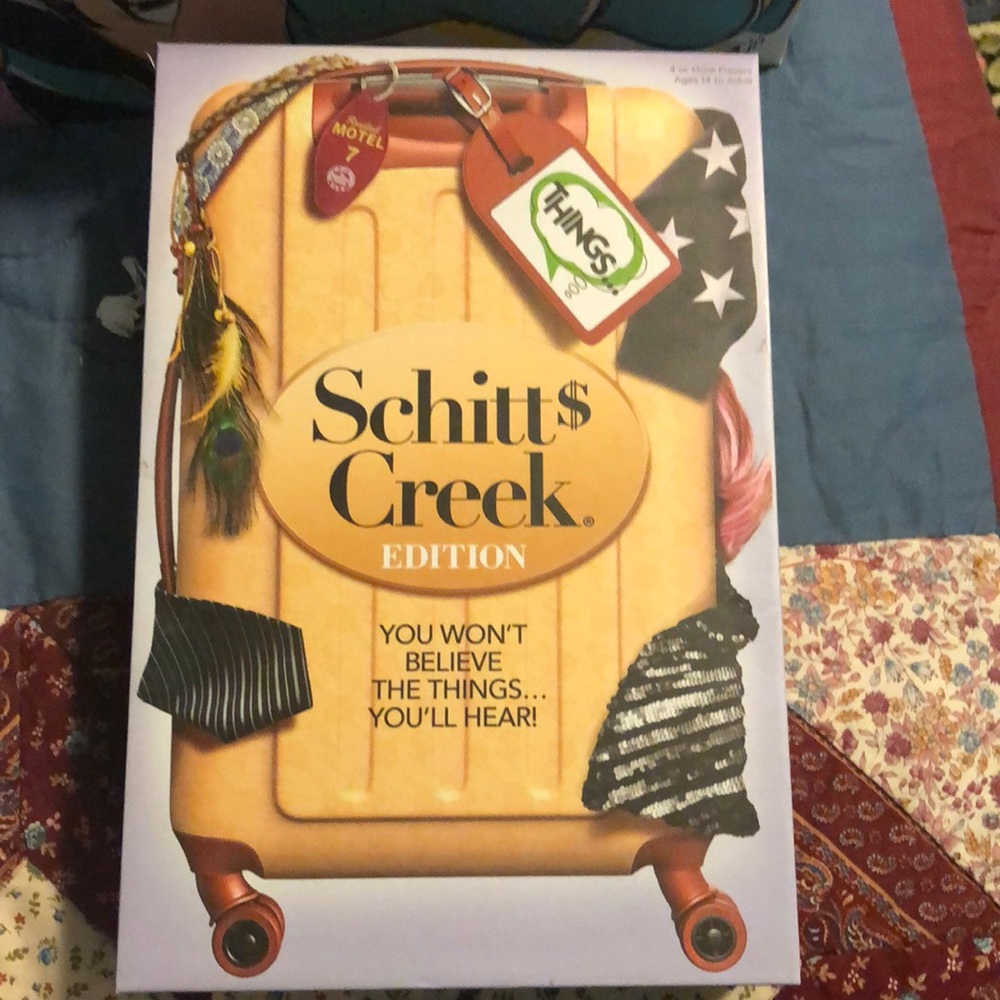Schitt$ Creek Edition game. Brand new! Sealed!